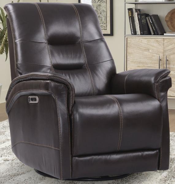 CARNEGIE - VERONA COFFEE - POWERED BY FREEMOTION POWER CORDLESS SWIVEL GLIDER RECLINER