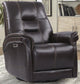 CARNEGIE - VERONA COFFEE - POWERED BY FREEMOTION POWER CORDLESS SWIVEL GLIDER RECLINER