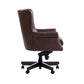 DC#129 VERONA BROWN - DESK CHAIR LEATHER DESK CHAIR