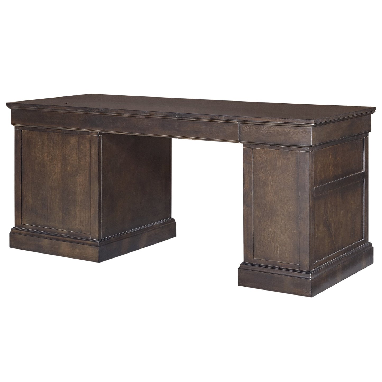 SHOREHAM - MEDIUM ROAST PEDESTAL DESK (SHO#480, SHO#481 & SHO#482)