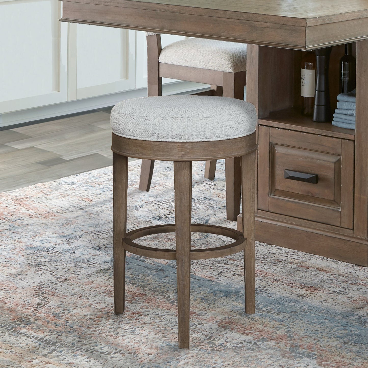 SUNDANCE DINING - SANDSTONE SWIVEL BAR STOOL DINING