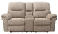 BRYANT - RUFFLES WICKER POWER CONSOLE LOVESEAT