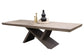 PURE MODERN DINING PEDESTAL TABLE WITH 24" BUTTERFLY TOP