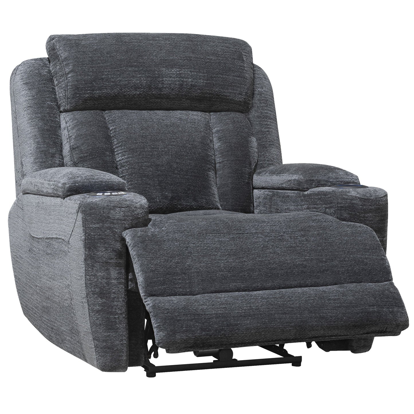 DALTON - LUCKY CHARCOAL POWER RECLINER