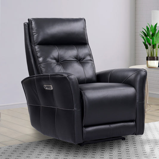 GERSHWIN - VERONA BLACK - POWERED BY FREEMOTION POWER ZERO GRAVITY RECLINER