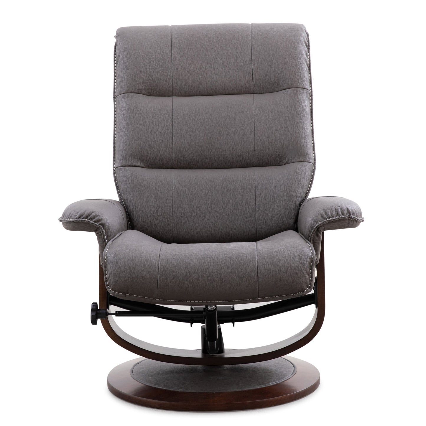 KNIGHT - HAZE MANUAL RECLINING SWIVEL CHAIR AND OTTOMAN