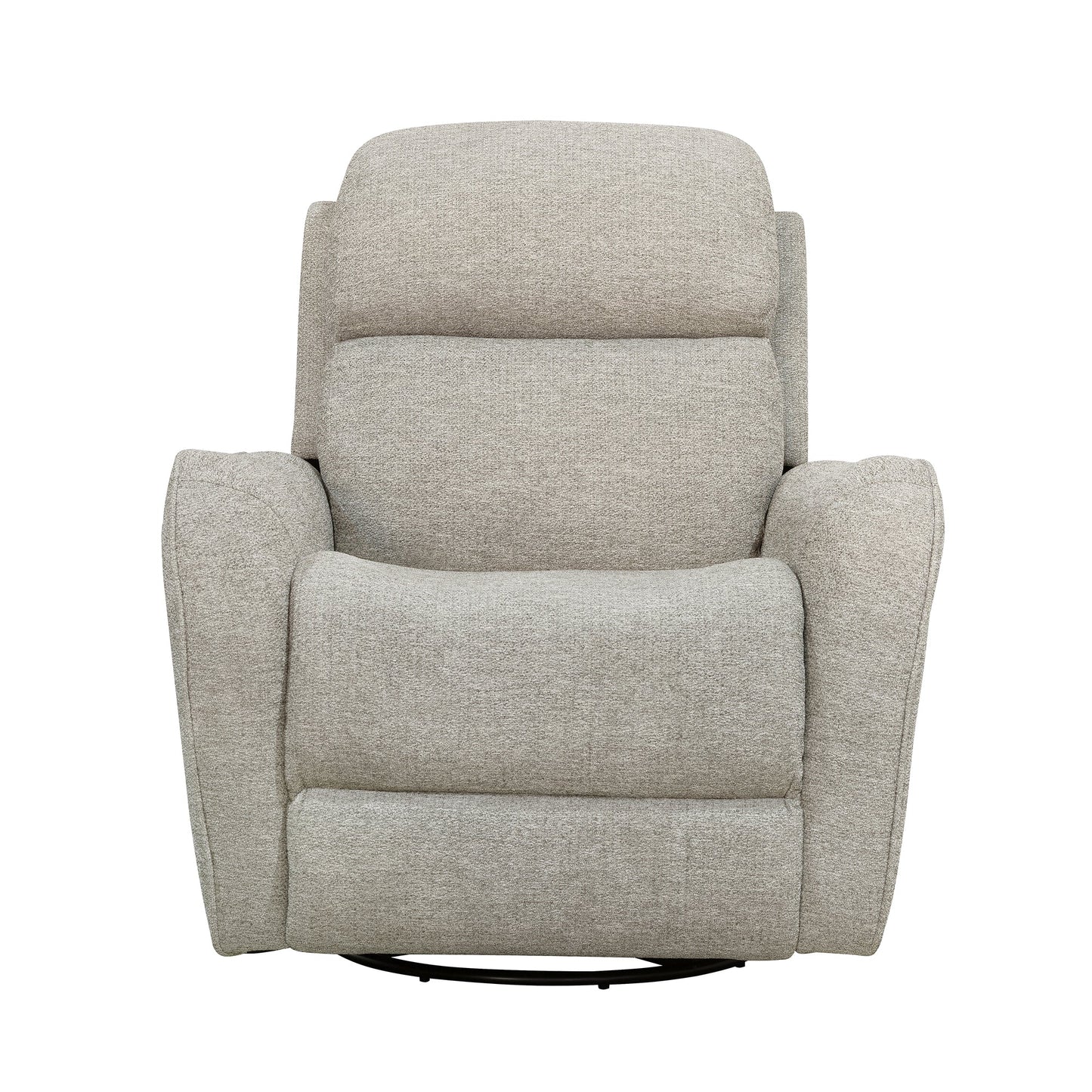 QUEST - UPGRADE MUSLIN SWIVEL GLIDER CORDLESS RECLINER - POWERED BY FREEMOTION