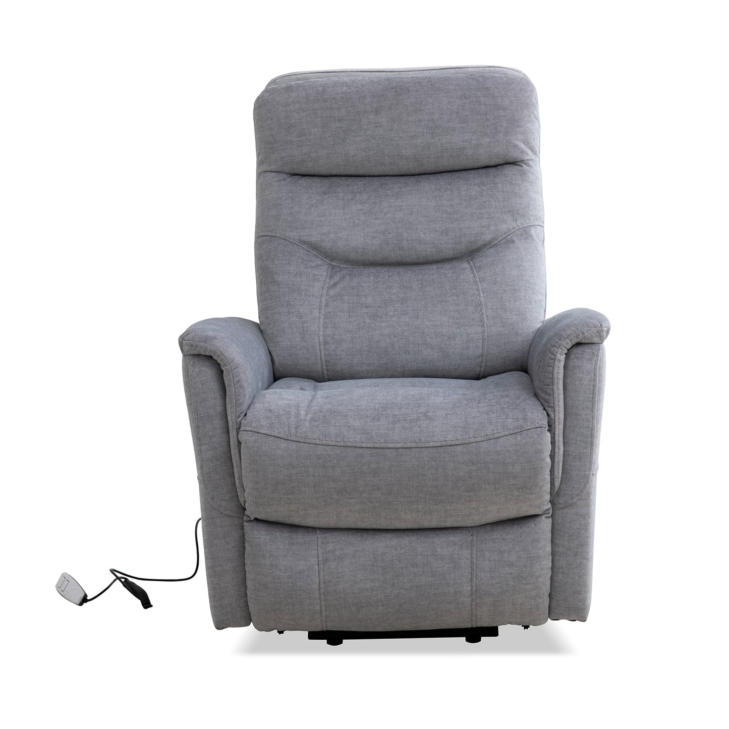 GEMINI - CAPRI SILVER POWER LIFT RECLINER WITH ARTICULATING HEADREST