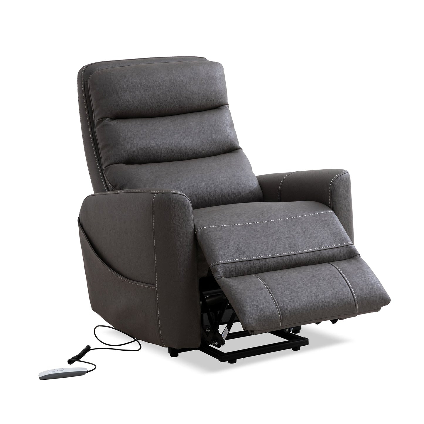 HERCULES-HAZE POWER LIFT RECLINER WITH ARTICULATING HEADREST