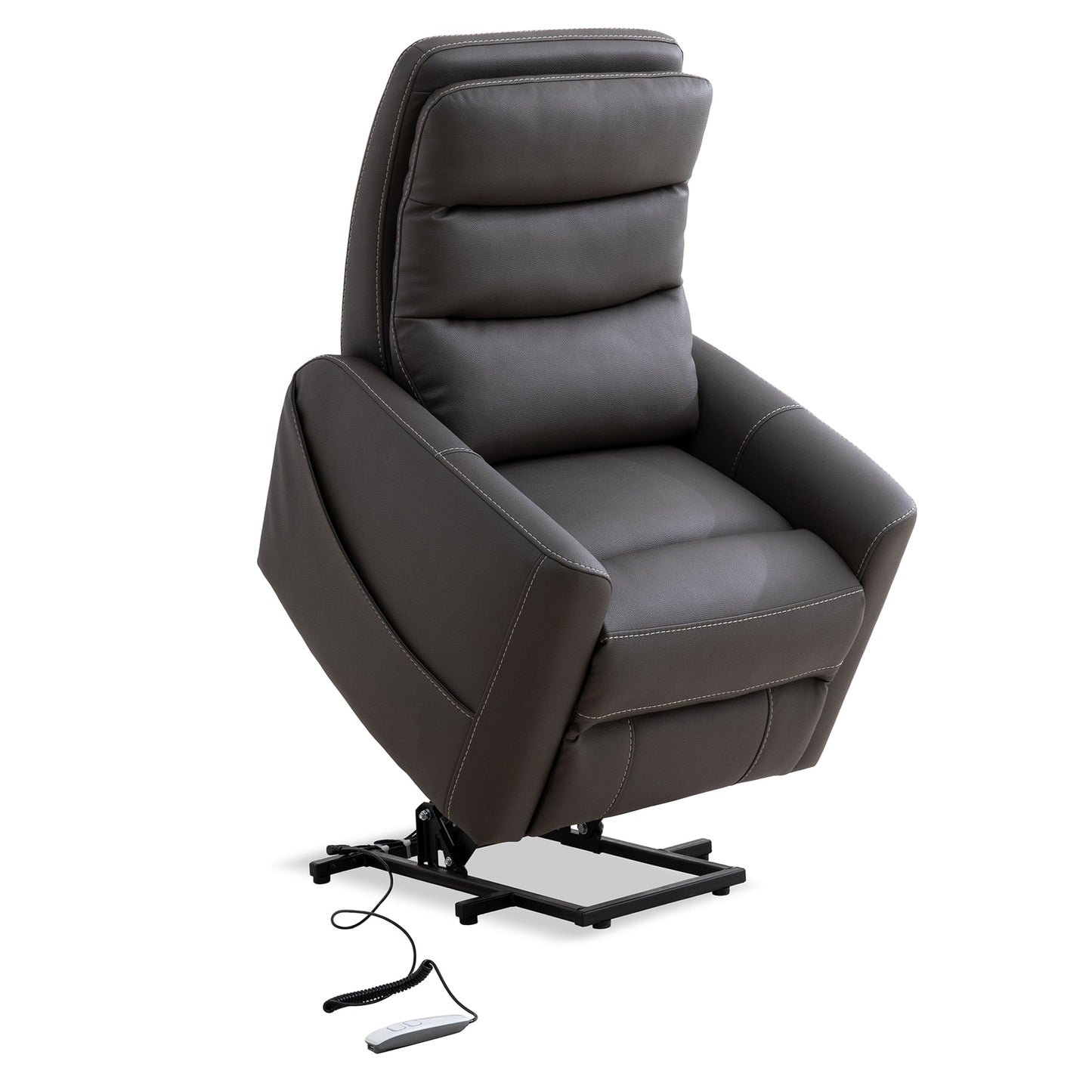 HERCULES-HAZE POWER LIFT RECLINER WITH ARTICULATING HEADREST