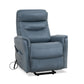 GEMINI - SOFT AZURE POWER LIFT RECLINER WITH ARTICULATING HEADREST