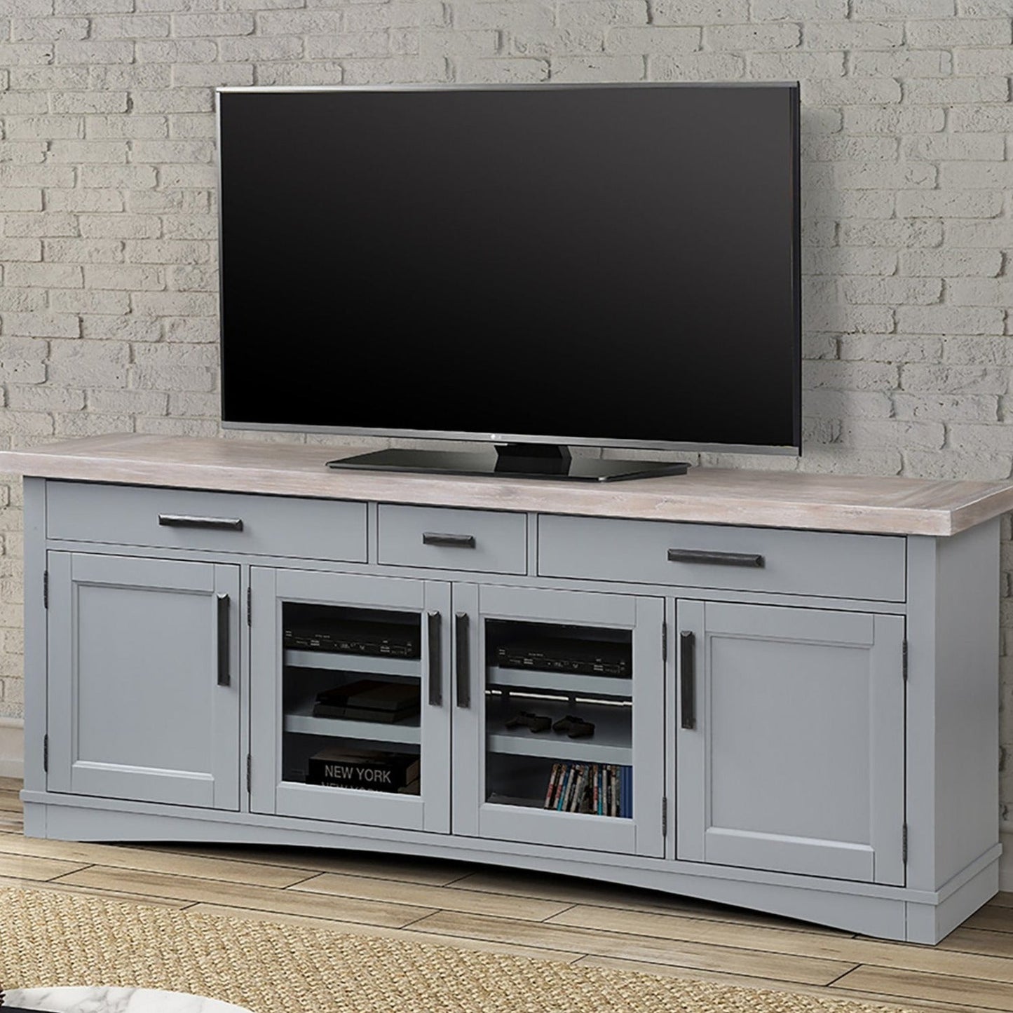 AMERICANA MODERN - DOVE 76 IN. TV CONSOLE