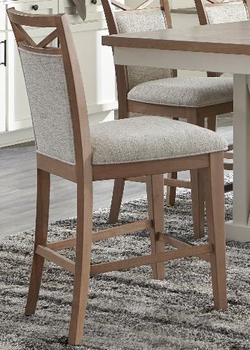 AMERICANA MODERN DINING COUNTER CHAIR UPHOLSTERED (2/CTN SOLD IN PAIRS)