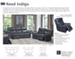 REED - INDIGO POWER RECLINER