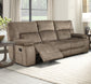 CHAPMAN - KONA MANUAL TRIPLE RECLINING SOFA