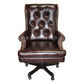 DC#112-HA - DESK CHAIR LEATHER DESK CHAIR