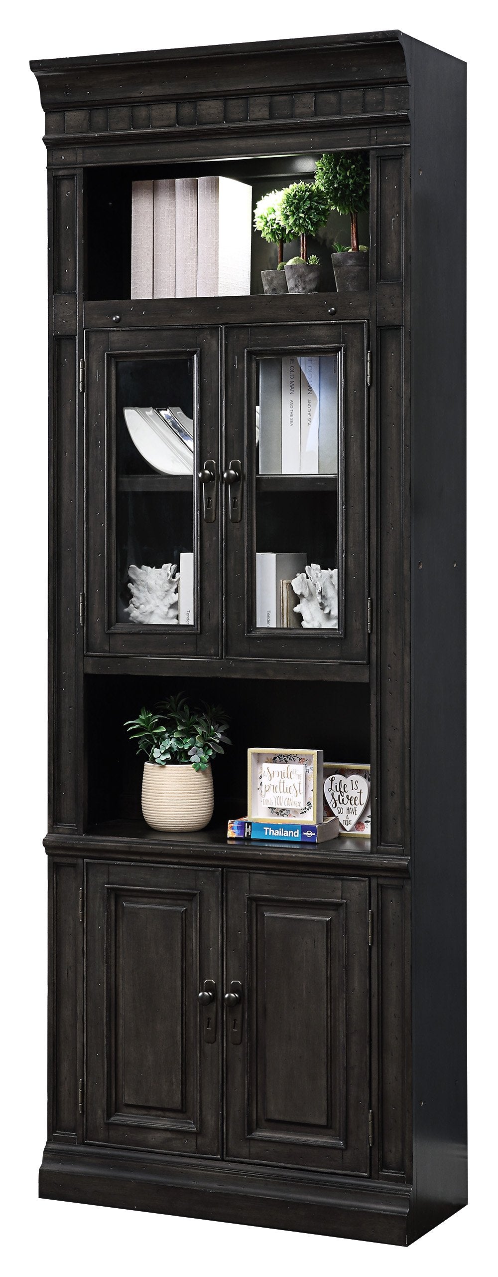 WASHINGTON HEIGHTS 32 IN. GLASS DOOR CABINET