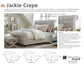 JACKIE - CREPE QUEEN BED 5/0