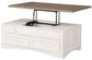 AMERICANA MODERN - COTTON COCKTAIL TABLE WITH LIFT TOP