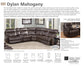 DYLAN - MAHOGANY POWER RECLINER