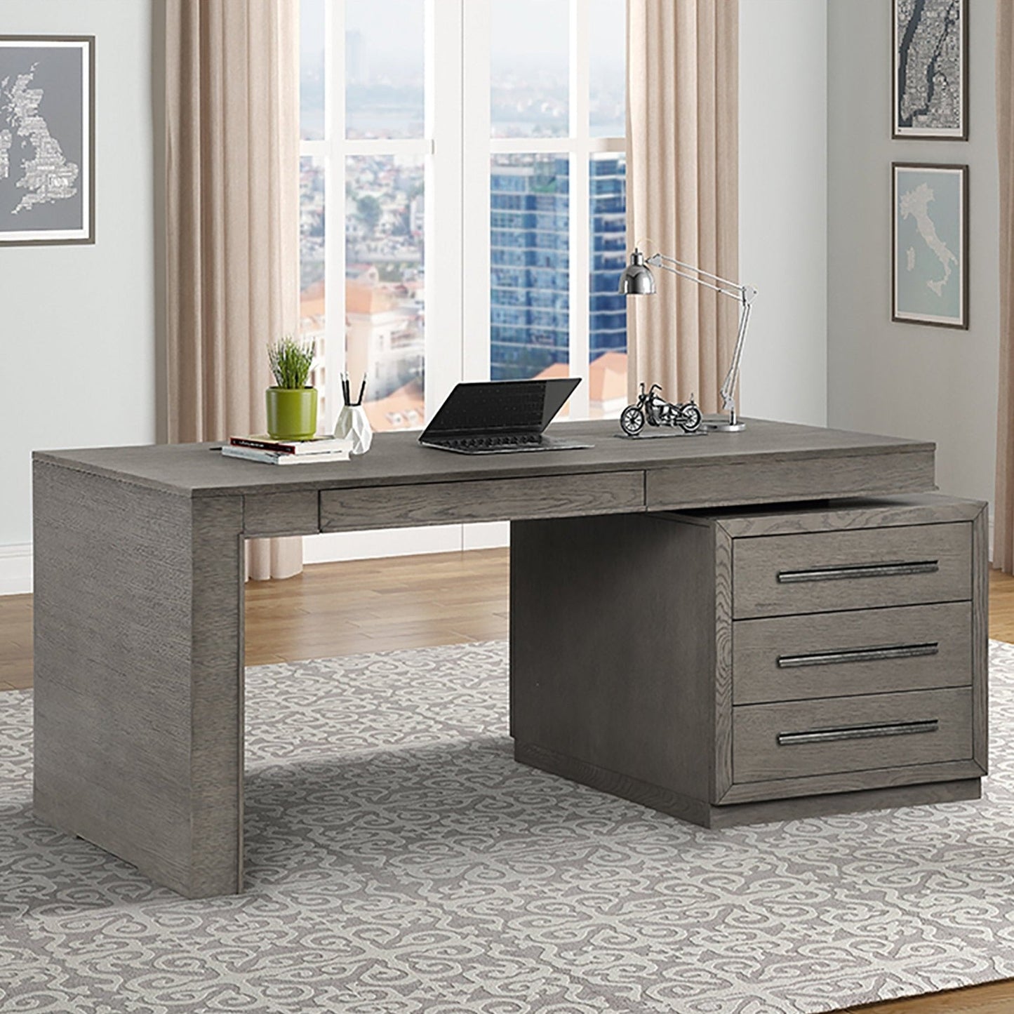 PURE MODERN EXECUTIVE DESK