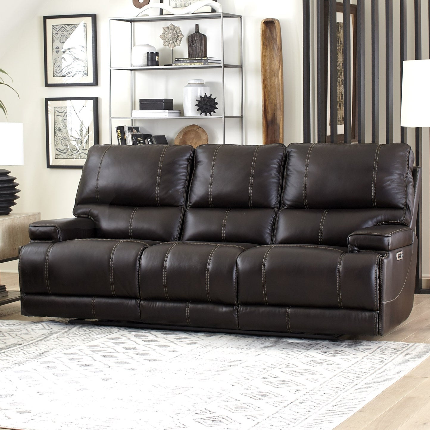 WHITMAN - VERONA COFFEE - POWERED BY FREEMOTION POWER CORDLESS SOFA