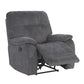 COOPER - SHADOW GREY MANUAL GLIDER RECLINER