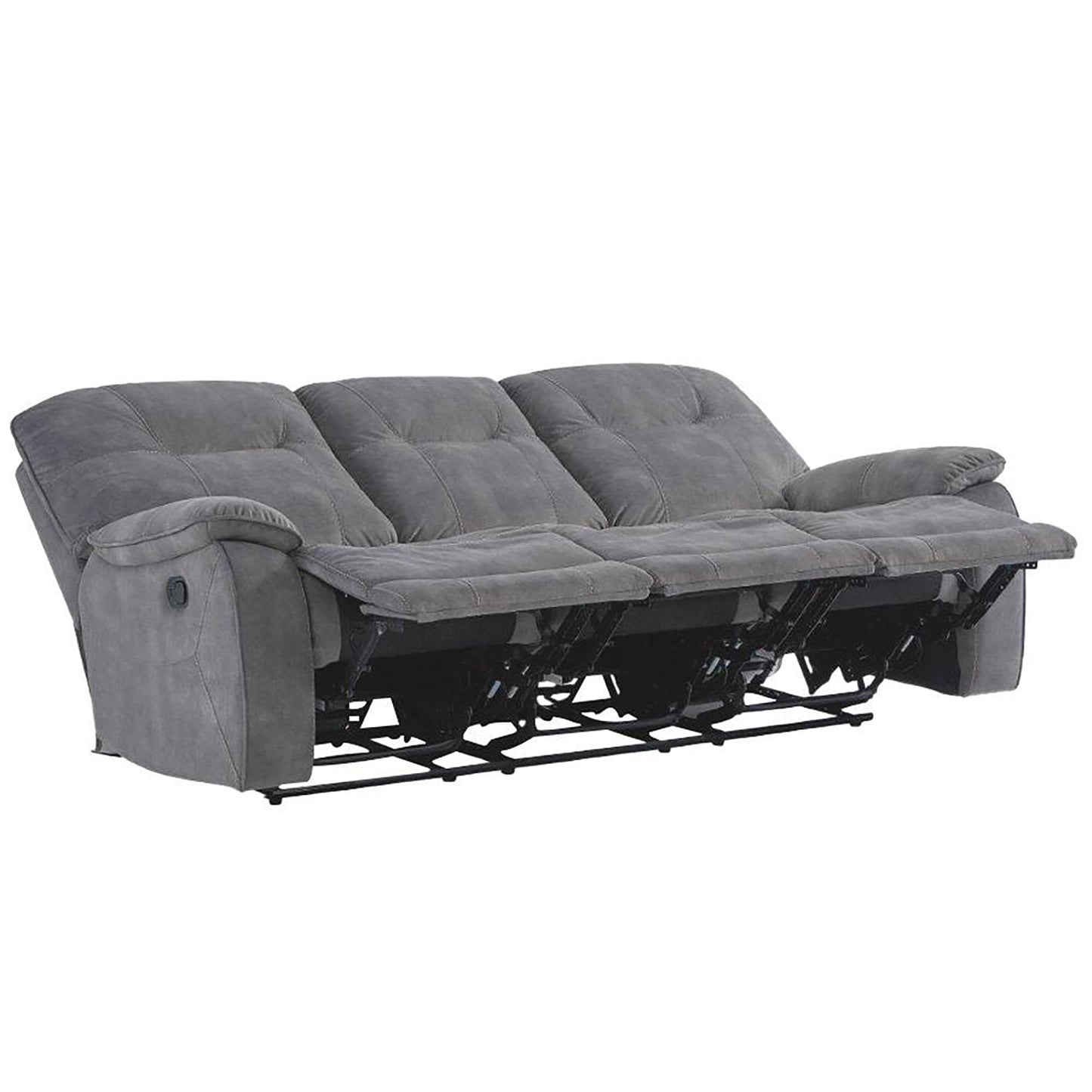 COOPER - SHADOW GREY MANUAL TRIPLE RECLINING SOFA