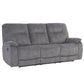 COOPER - SHADOW GREY MANUAL TRIPLE RECLINING SOFA