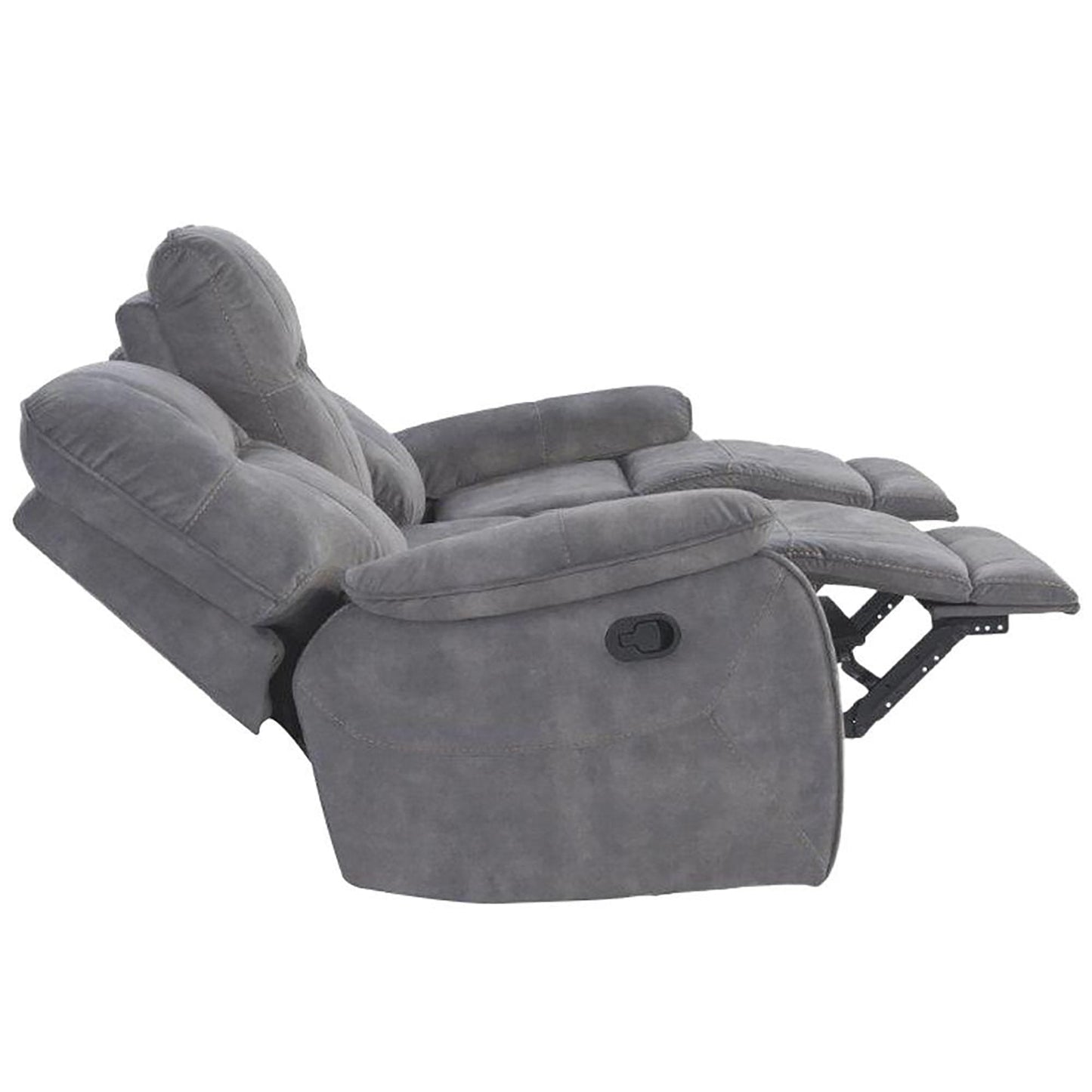 COOPER - SHADOW GREY MANUAL TRIPLE RECLINING SOFA