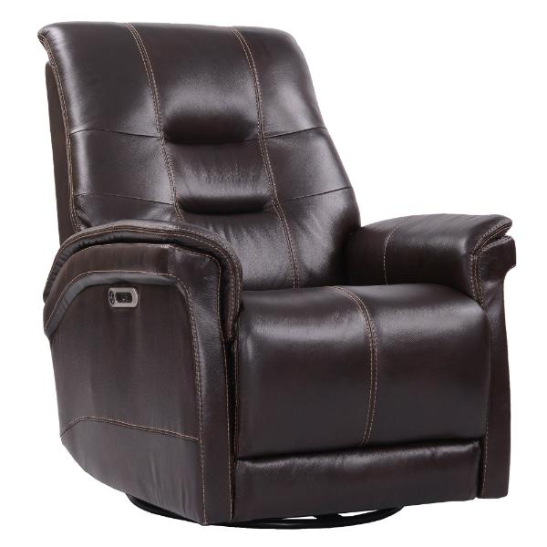 CARNEGIE - VERONA COFFEE - POWERED BY FREEMOTION POWER CORDLESS SWIVEL GLIDER RECLINER