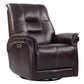 CARNEGIE - VERONA COFFEE - POWERED BY FREEMOTION POWER CORDLESS SWIVEL GLIDER RECLINER