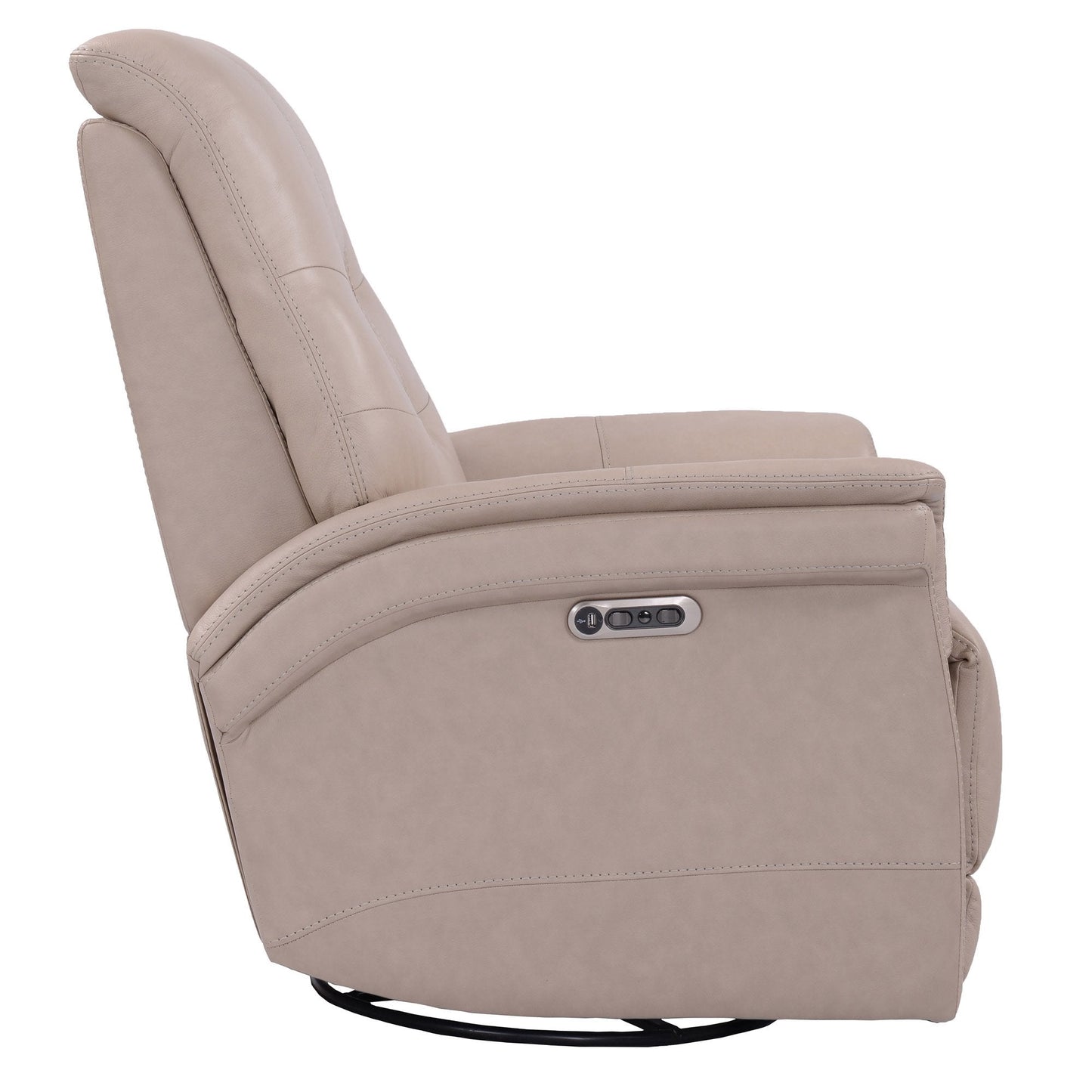 CARNEGIE - VERONA LINEN - POWERED BY FREEMOTION POWER CORDLESS SWIVEL GLIDER RECLINER