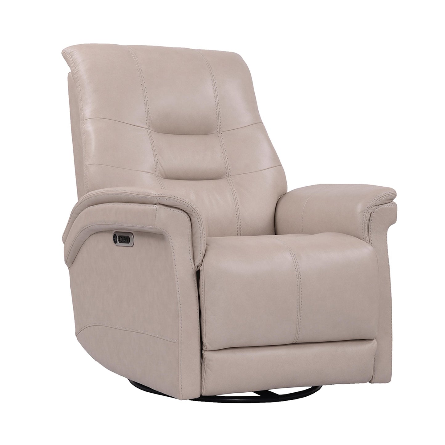 CARNEGIE - VERONA LINEN - POWERED BY FREEMOTION POWER CORDLESS SWIVEL GLIDER RECLINER