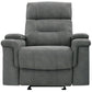 DIESEL MANUAL - COBRA GREY MANUAL GLIDER RECLINER