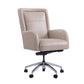 DC#130 VERONA LINEN - DESK CHAIR LEATHER DESK CHAIR