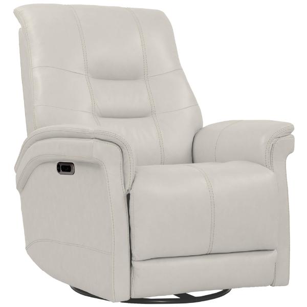 CARNEGIE - VERONA IVORY - POWERED BY FREEMOTION POWER CORDLESS SWIVEL GLIDER RECLINER