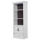 SHOREHAM - EFFORTLESS WHITE 35 IN. DOOR BOOKCASE