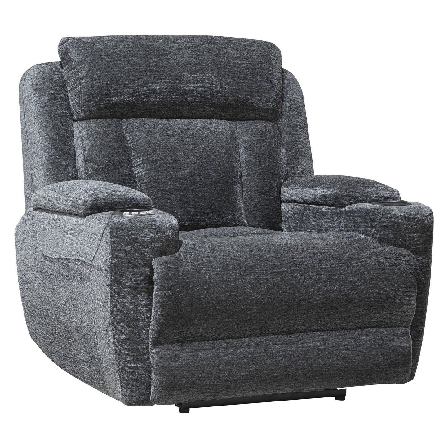 DALTON - LUCKY CHARCOAL POWER RECLINER