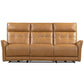 GERSHWIN - LUCCA BUTTERSCOTCH POWER ZERO GRAVITY SOFA