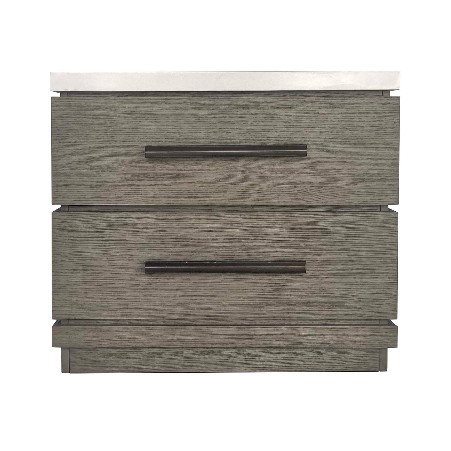 PURE MODERN BEDROOM QUARTZ TOP NIGHTSTAND