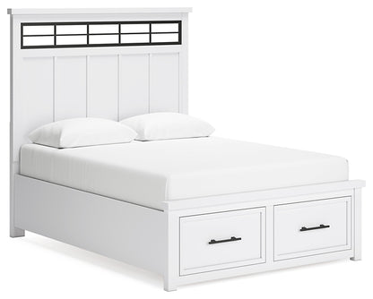 Ashbryn  Panel Storage Bed