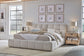 ESCAPE QUEEN UPHOLSTERED BED - FLUFFY RIVER ROCK