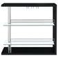 Prescott Rectangular Home Wine Table Black High Gloss