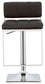 Alameda Adjustable Bar Stool Chrome and Black