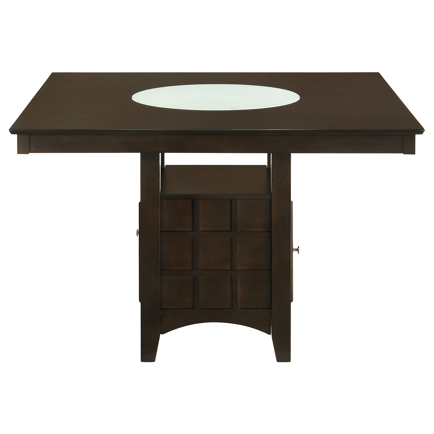 Gabriel 52-inch Counter Height Dining Table Cappuccino