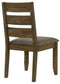 Alston Wood Dining Side Chair Knotty Nutmeg (Set of 2)