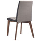 Redbridge Upholstered Dining Side Chair Walnut (Set of 2)