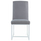 Mackinnon Upholstered Dining Side Chair Grey (Set of 2)