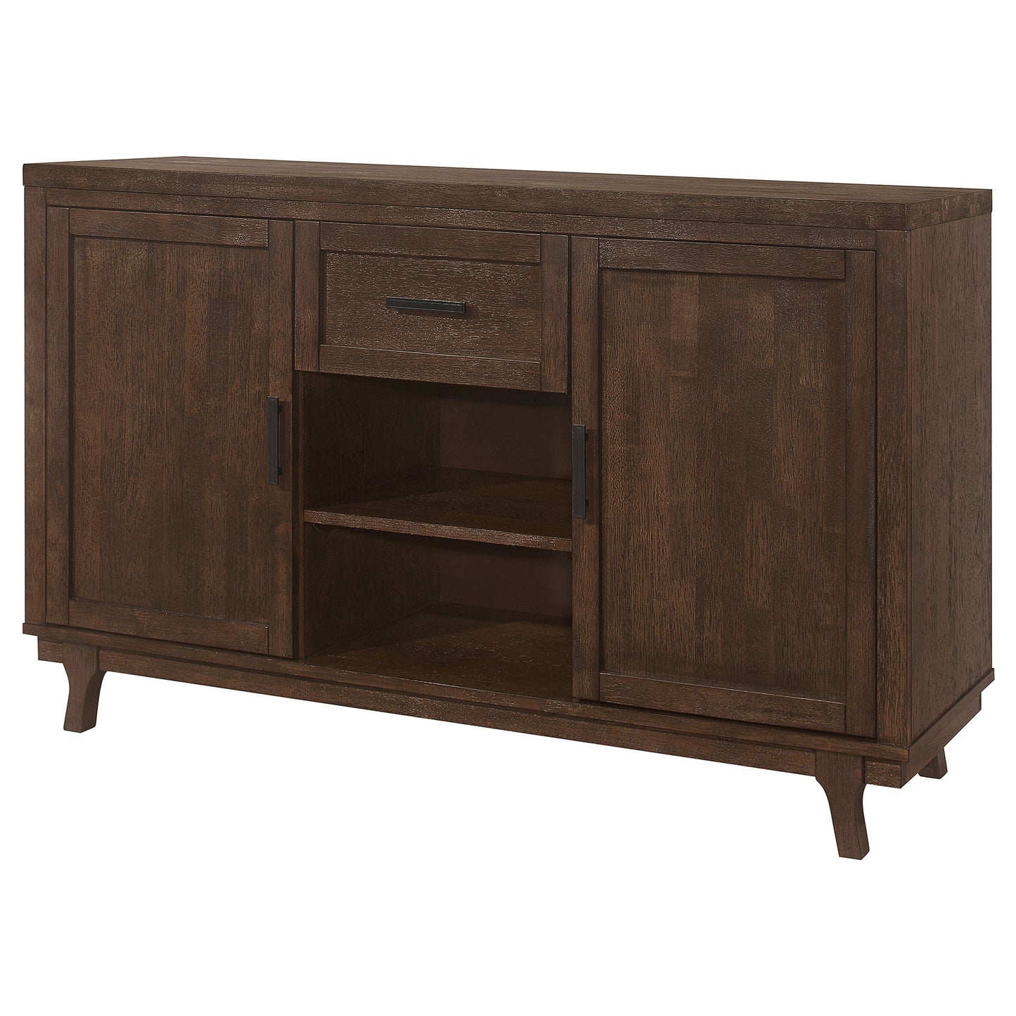 Reynolds 2-door Sideboard Buffet Storage Cabinet Brown Oak